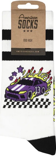 AMERICAN SOCKS CALCETINES NASCAR MID HIGH PACK AS520