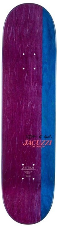 JACUZZI TABLA SKATE TONY LATHAM SMOOSHED 8_125 GRIP PART