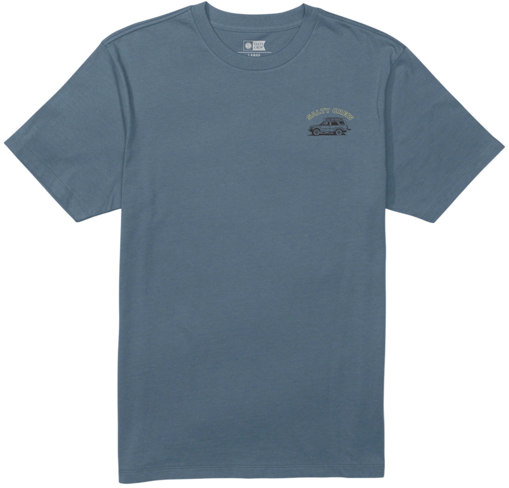 SALTY CREW CAMISETA MANGA CORTA GET READY SLATE FRONT