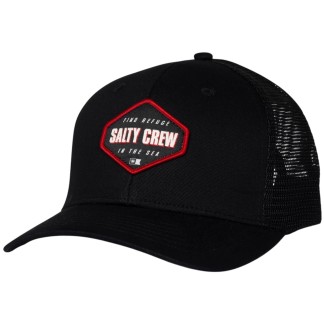 SALTY CREW GORRA SHAPELY TRUCKER BLACK FRONT