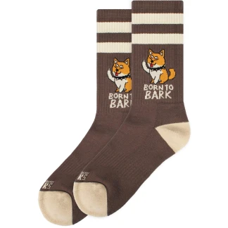 AMERICAN SOCKS BORN TO BARK LATERAL AS535
