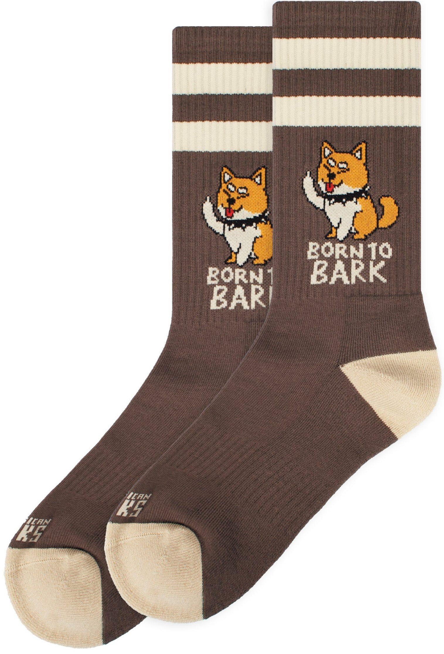 AMERICAN SOCKS BORN TO BARK LATERAL AS535