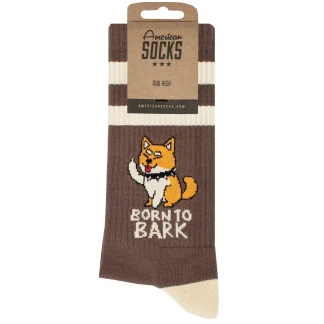 AMERICAN SOCKS BORN TO BARK PLEGADOS AS535