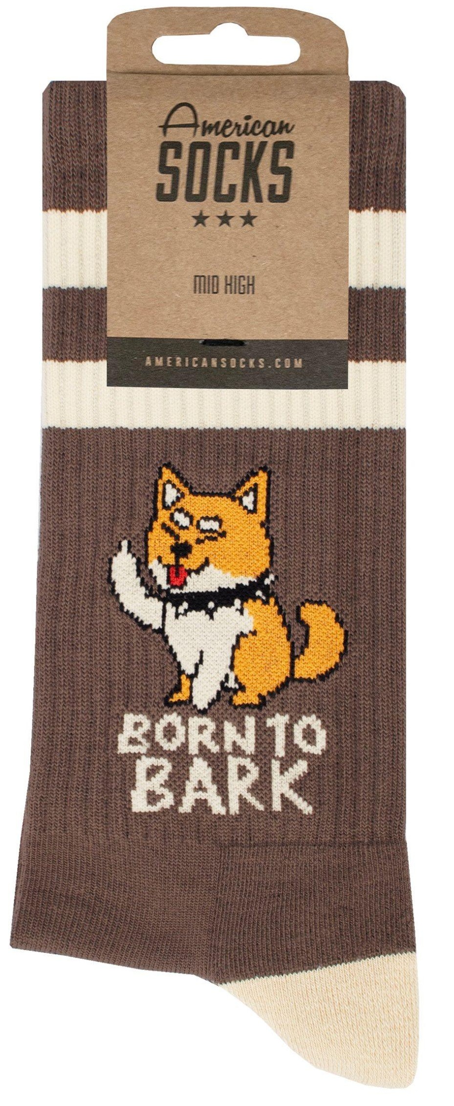 AMERICAN SOCKS BORN TO BARK PLEGADOS AS535