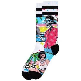 AMERICAN SOCKS CALCETINES NEON PARADISE LATERAL AS540