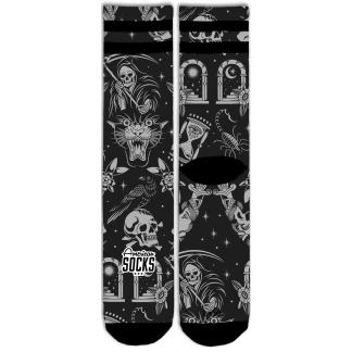 AMERICAN SOCKS CALCETINES TIME TO DIE EXTENDIDOS AS539