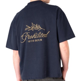 PROHIBITED CAMISETA MANGA CORTA PB LEAF TEE NAVY BACK