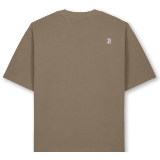 POETIC-COLLECTIVE-CAMISTA-Three Prints T-shirt - Brown 2
