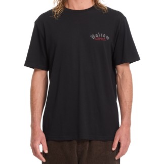 VOLCOM CAMISETA WINOME BSC SST BLACK FRONT