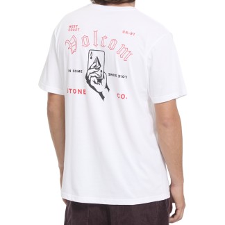 VOLCOM CAMISETA WINOME BSC SST WHITE BACK