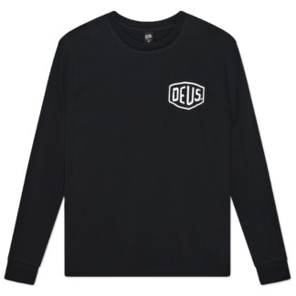 DEUS EX MACHINA CAMISETA MANGA LARGA HARAJUKU SING LS BLACK FRONT