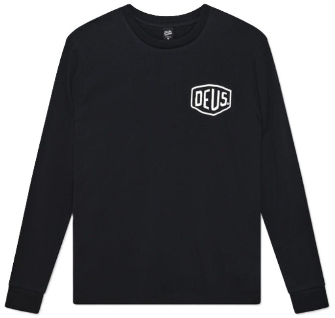 DEUS EX MACHINA CAMISETA MANGA LARGA HARAJUKU SING LS BLACK FRONT