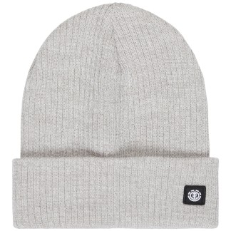 ELEMENT GORRO DE LANA MID ICON RIB BEANIE HEATHER GREY FRONT ELYHA00244 HGR