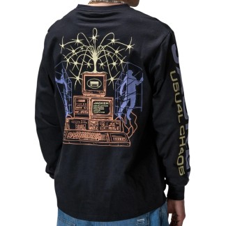 JACKE CAMISETA MANGA LARGA MK ULTRA LONG SLEEVES BLACK BACK