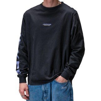 JACKE CAMISETA MANGA LARGA MK ULTRA LONG SLEEVES BLACK FRONT