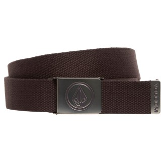 VOLCOM CINTURON CIRCLE WEB BELT RAISIN