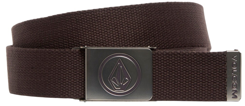 VOLCOM CINTURON CIRCLE WEB BELT RAISIN