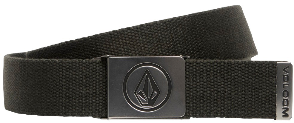VOLCOM CINTURON CIRCLE WEB BELT RINSED BLACK