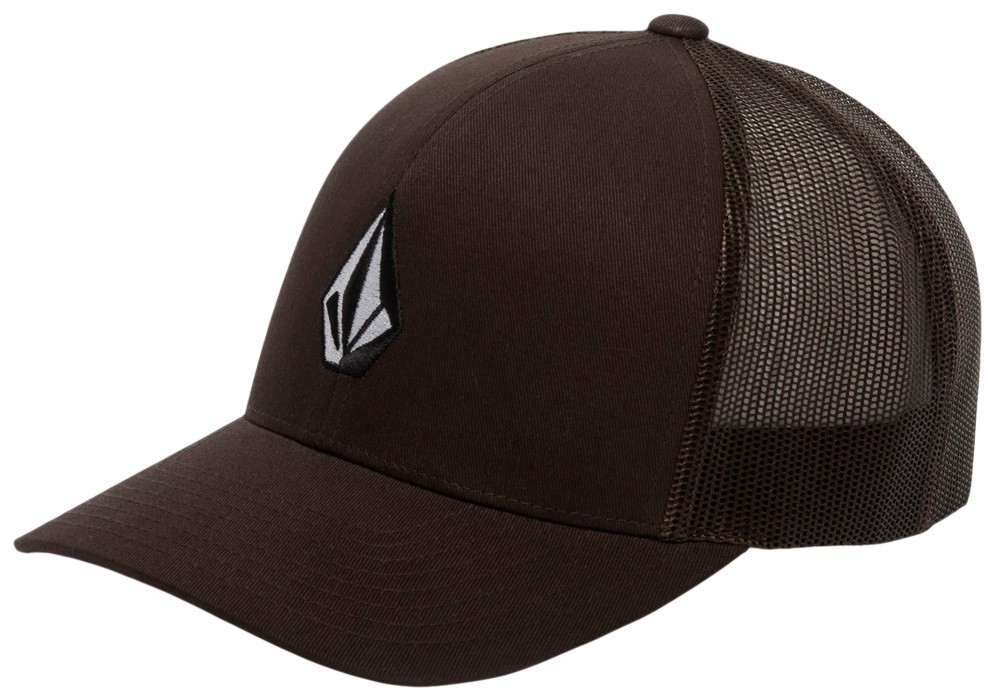 VOLCOM GORRA FULL STONE CHEESE FLEXFIT RAISIN FRONT