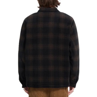 VOLCOM SOBRECAMISA BOWERED II FLEECE CACAO BACK MODELO