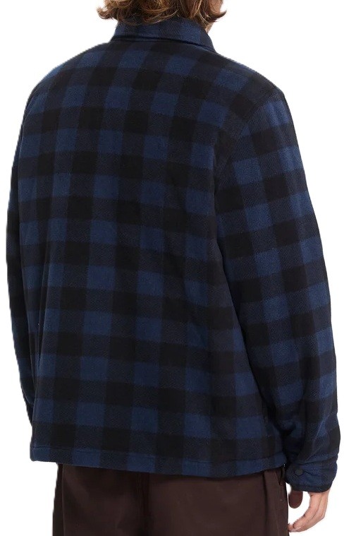 VOLCOM SOBRECAMISA BOWERED II FLEECE MARINE BACK MODELO