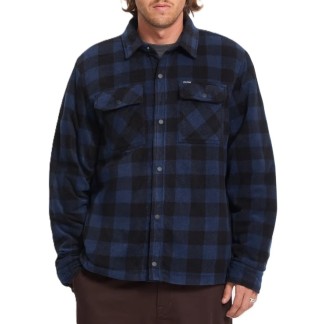 VOLCOM SOBRECAMISA BOWERED II FLEECE MARINE FRONT MODELO