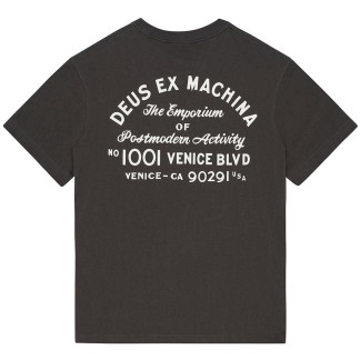 DEUS EX MACHINA CAMISETA MANGA CORTA PARK FOREST GREEN BACK