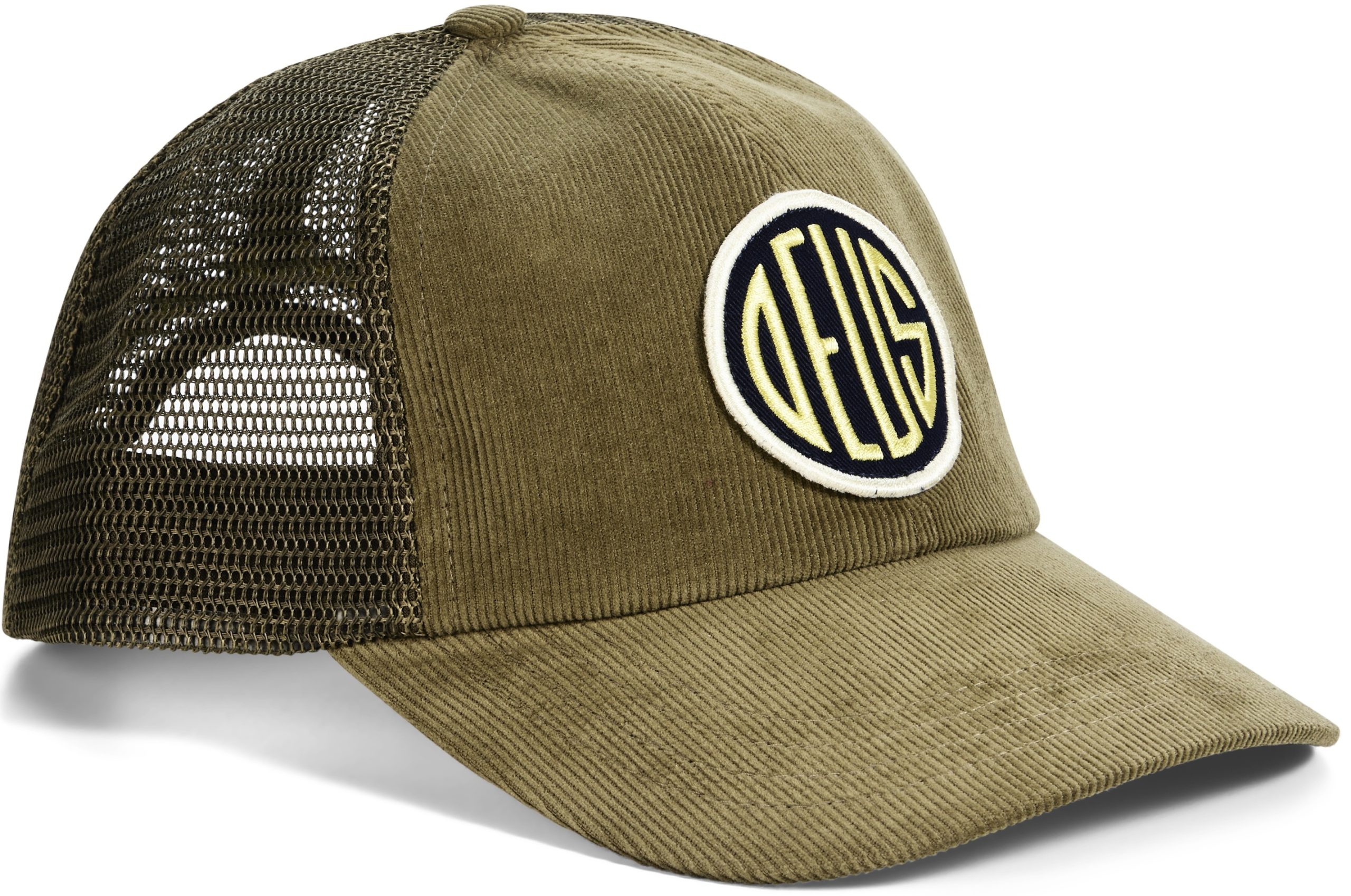DEUS EX MACHINA GORRA PILL CORD TRUCKER OLIVE GREEN FRONT