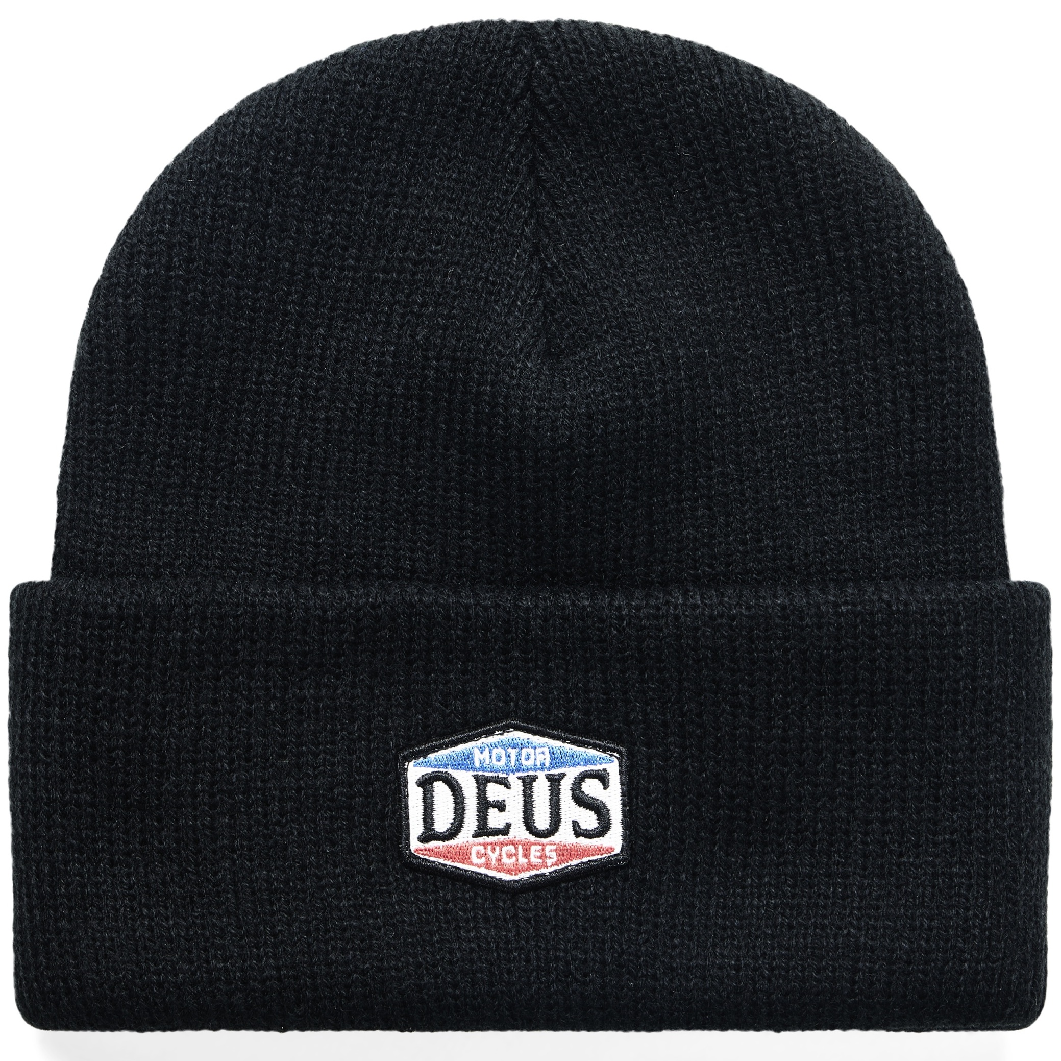 DEUS EX MACHINA GORRO DE PUNTO BENJIE BLACK FRONT