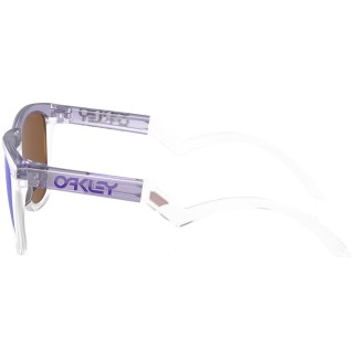 OAKLEY GAFAS DE SOL FROGSKIN HYBRID MATTE TRANSLUCENT LILAC CLEAR PRIZM VIOLET LATERAL