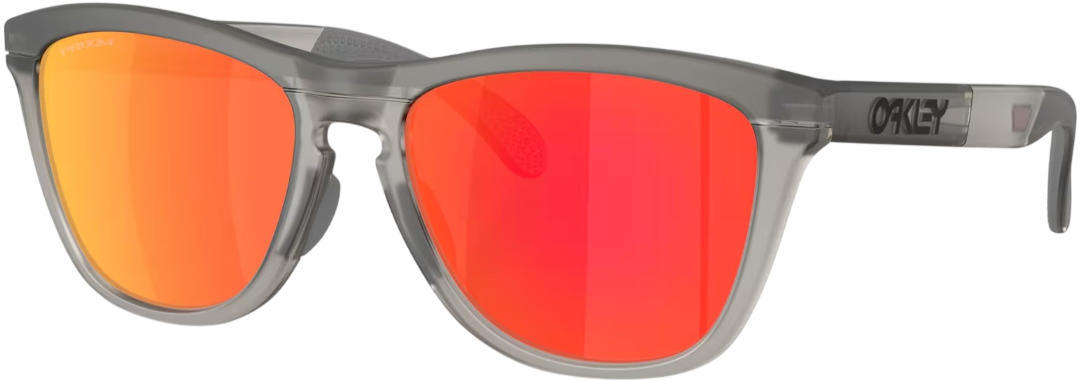 OAKLEY GAFAS DE SOL FROGSKIN RANGE XL MATTE GREY SMOKE PRIZM RUBY FRONT