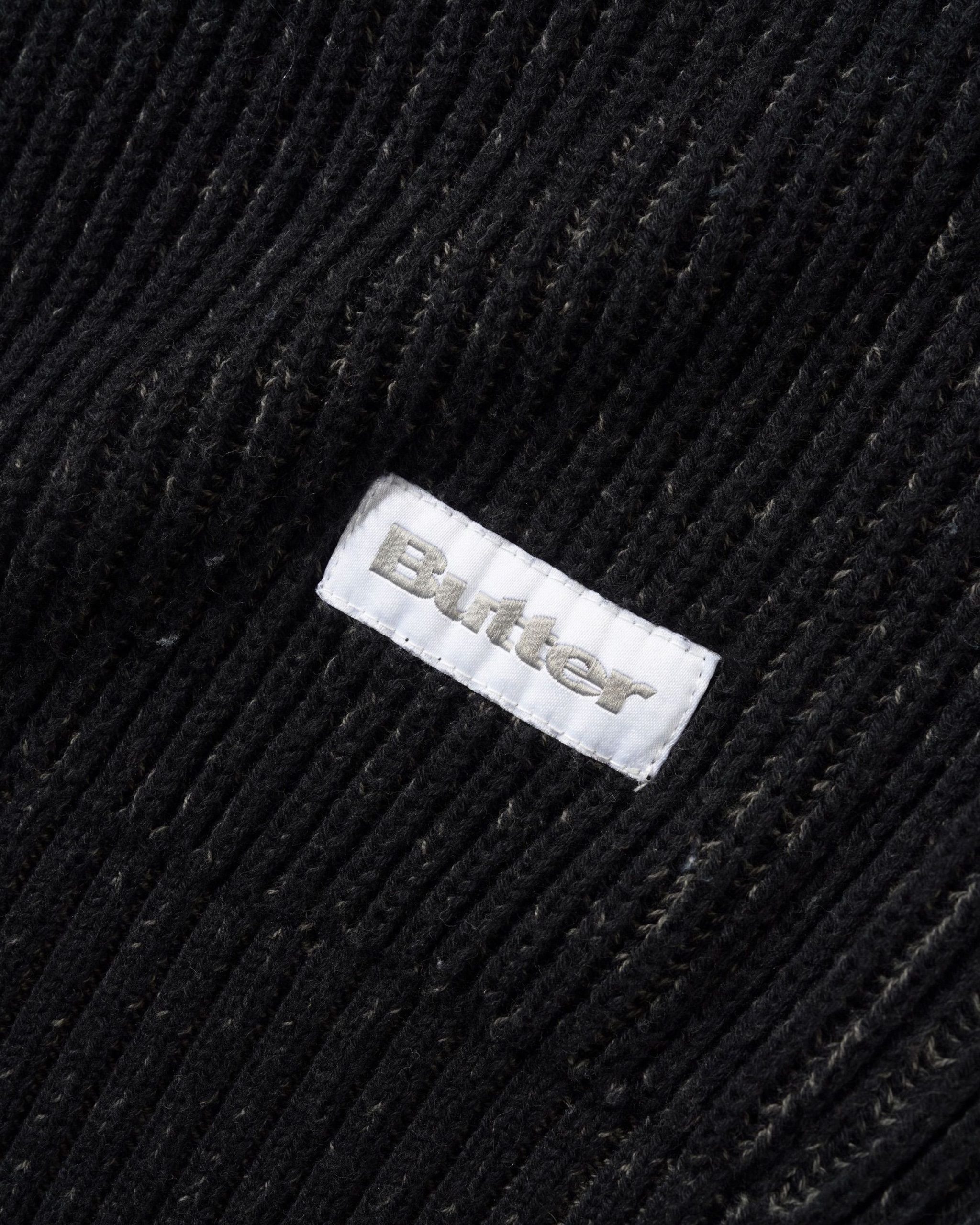 butter-chaqueta-Club Zip-Thru Knit Black 3