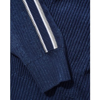 butter-chaqueta-Club Zip-Thru Knit Navy 3