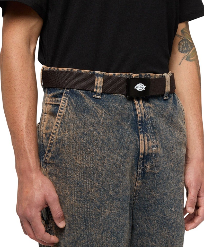 DICKIES CINTURON ORCUTT DARK BROWN MODELO