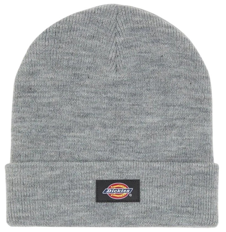 DICKIES GORRO PUNTO GIBSLAND GREY MELANGE FRONT