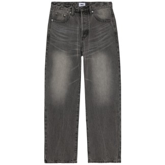 OBEY PANTALON TEJANO BOXCAR STRAIGHT LEG DENIM ARCHIVE GREY FRONT