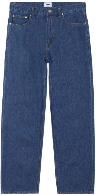 OBEY PANTALON TEJANO EMERSON DENIM STONE WASH FRONT