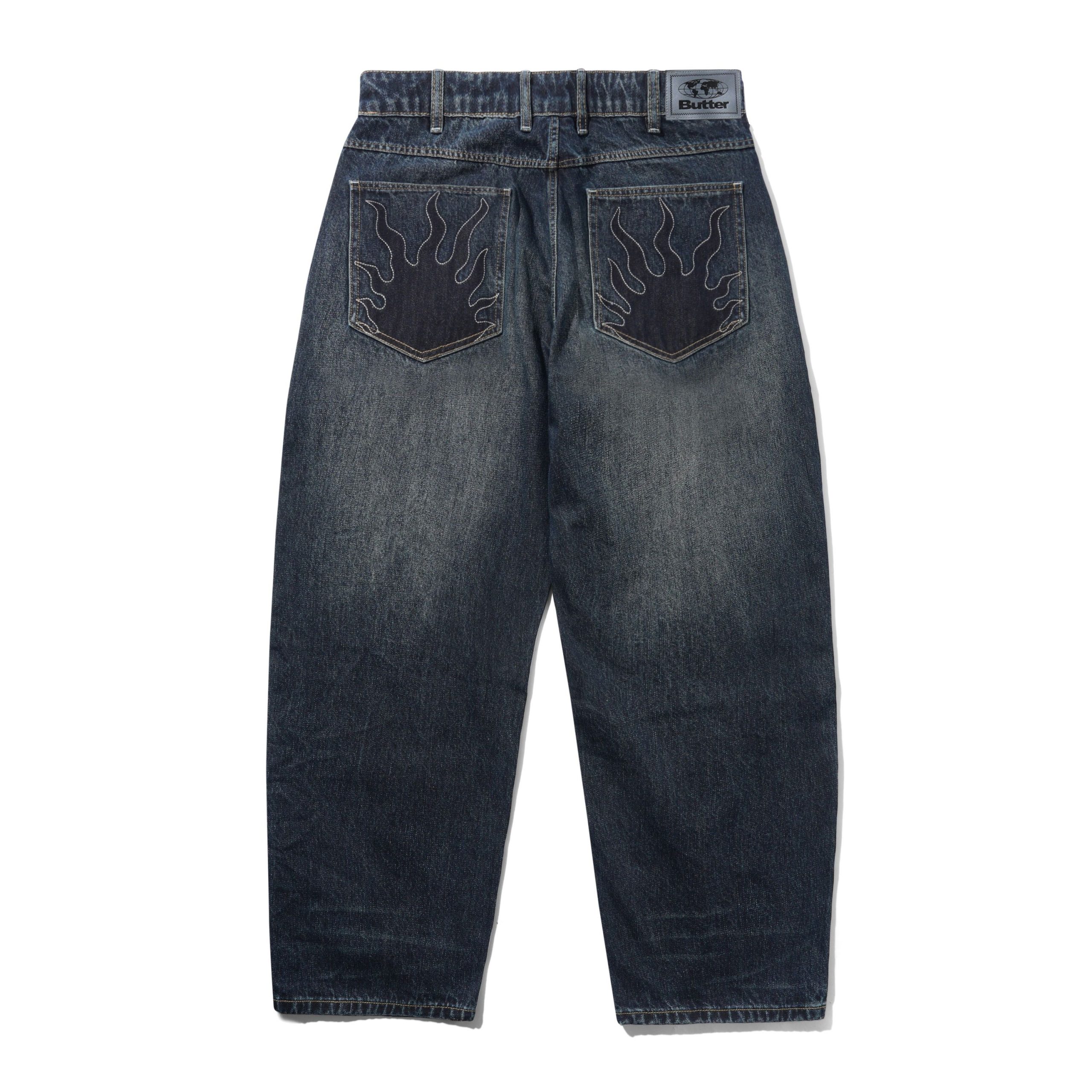 butter-pantalon-Solar Fade Denim Jeans Blue Tint Ripple 2