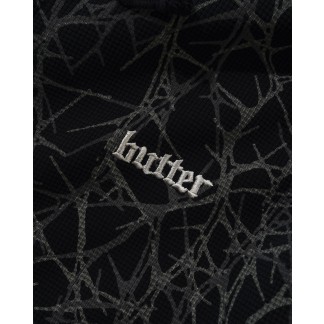 butter-sudadera-Thorn Camo Waffle Zip-Thru Hood Black 1