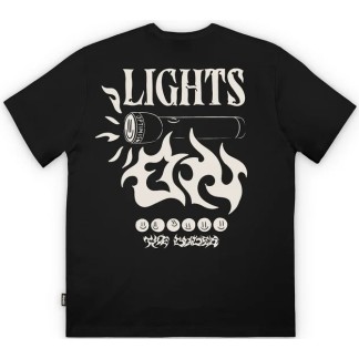 THE DUDES CAMISETA MANGA CORTA DOWNSTAIRS BLACK BACK