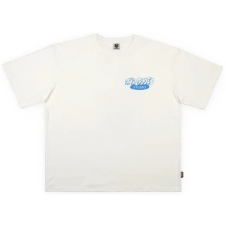 THE DUDES CAMISETA MANGA CORTA FUCKY WEEKLY OFF WHITE FRONT