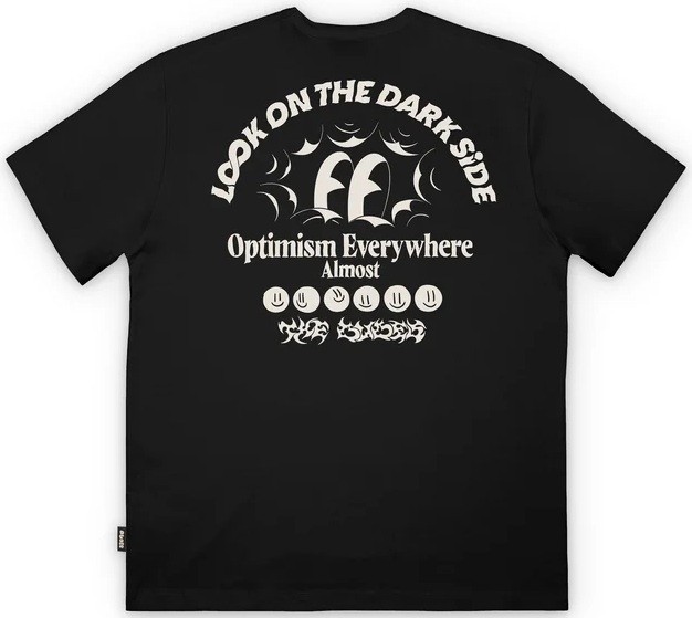 THE DUDES CAMISETA MANGA CORTA LOOK AWAY BLACK BACK
