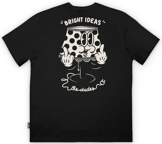 THE DUDES CAMISETA MANGA CORTA SWITCH BLACK BACK