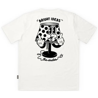 THE DUDES CAMISETA MANGA CORTA SWITCH OFF WHITE BACK