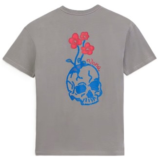 VANS CAMISETA DE MUJER HAND DRAWN FLORAL PEWTER BACK