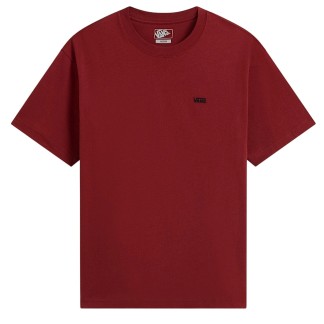 VANS CAMISETA MANGA CORTA LEFT CHEST II LOOSE POPPY EMBER FRONT