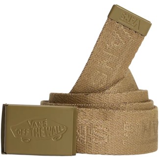 VANS CINTURON DROP V WEB BELT OLIVE BROWN