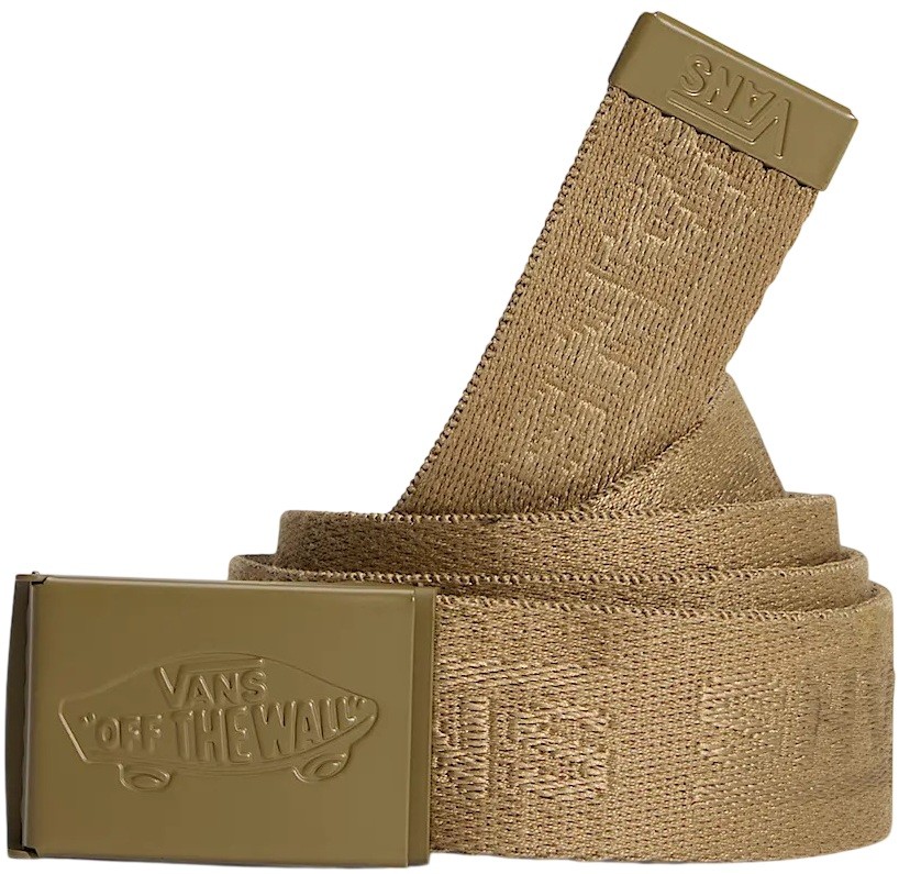 VANS CINTURON DROP V WEB BELT OLIVE BROWN