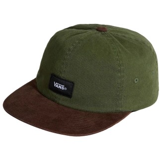 VANS GORRA CAMPUS JOCKEY GREEN BALSAM FRONT