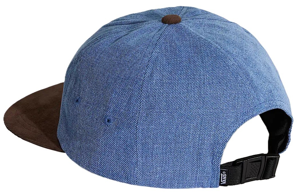 VANS GORRA CAMPUS JOCKEY STONEWASH BLUE BACK